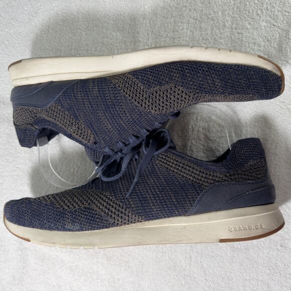 Cole Haan GrandPro Mens 13M Shoes Blue Navy Stitchlite Sneaker C27763 - Picture 7 of 8
